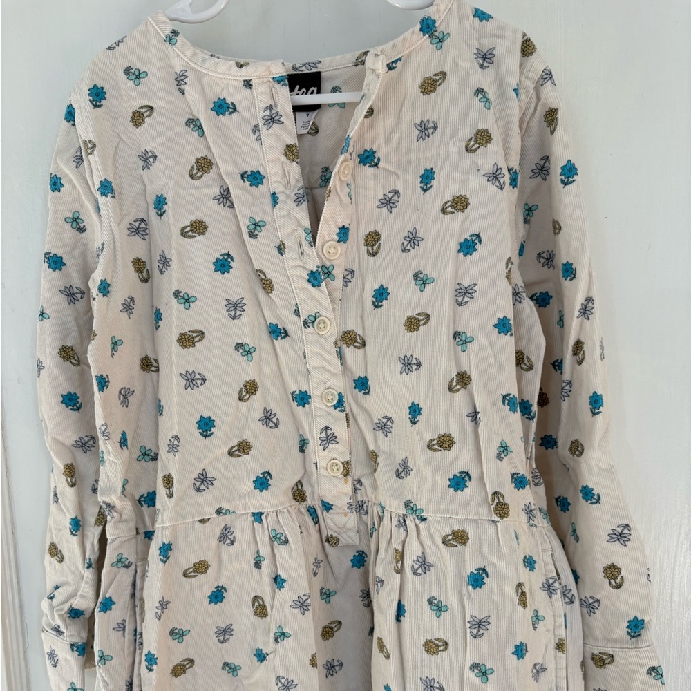 Tea collection girls corduroy dress